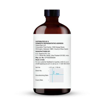 Majestic Pure Essential Oil with Glass Dropper - 100% Pure and Natural - Essential Oils for Diffuser, Aromatherapy, Soap and Candle Making, Tea Tree Essential Oil, Tea Tree Oil, 4 Fl Oz