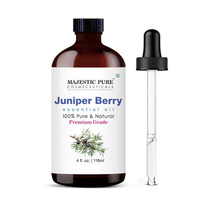 Majestic Pure Essential Oil with Glass Dropper - 100% Pure and Natural - Essential Oils for Diffuser, Aromatherapy, Soap and Candle Making, Tea Tree Essential Oil, Tea Tree Oil, 4 Fl Oz