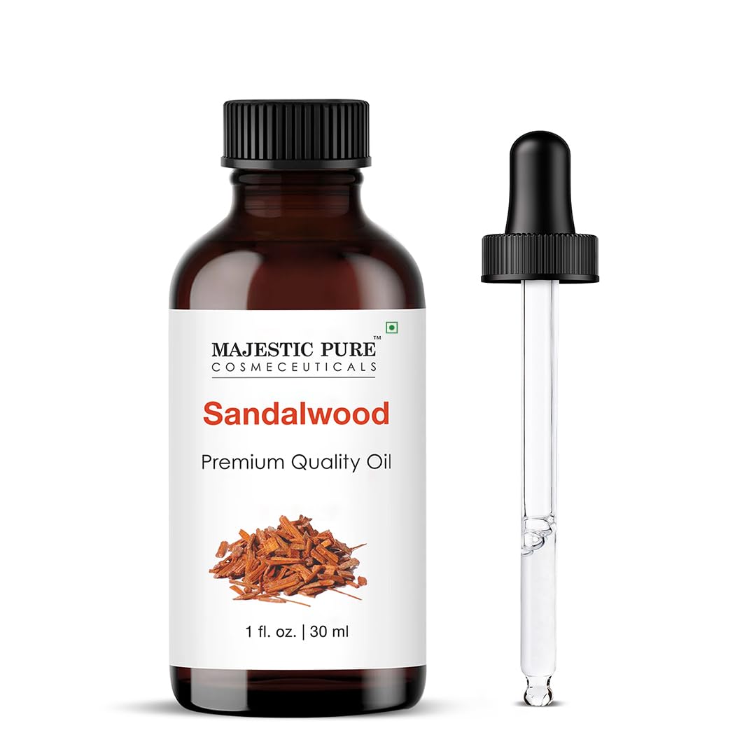 Majestic Pure Essential Oil with Glass Dropper - 100% Pure and Natural - Essential Oils for Diffuser, Aromatherapy, Soap and Candle Making, Tea Tree Essential Oil, Tea Tree Oil, 4 Fl Oz
