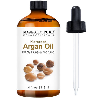 Majestic Pure Essential Oil with Glass Dropper - 100% Pure and Natural - Essential Oils for Diffuser, Aromatherapy, Soap and Candle Making, Tea Tree Essential Oil, Tea Tree Oil, 4 Fl Oz