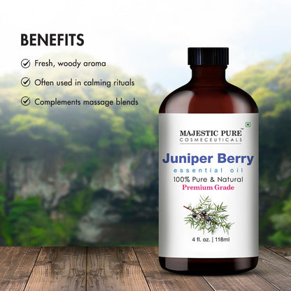 Majestic Pure Essential Oil with Glass Dropper - 100% Pure and Natural - Essential Oils for Diffuser, Aromatherapy, Soap and Candle Making, Tea Tree Essential Oil, Tea Tree Oil, 4 Fl Oz