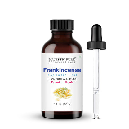Majestic Pure Essential Oil with Glass Dropper - 100% Pure and Natural - Essential Oils for Diffuser, Aromatherapy, Soap and Candle Making, Tea Tree Essential Oil, Tea Tree Oil, 4 Fl Oz