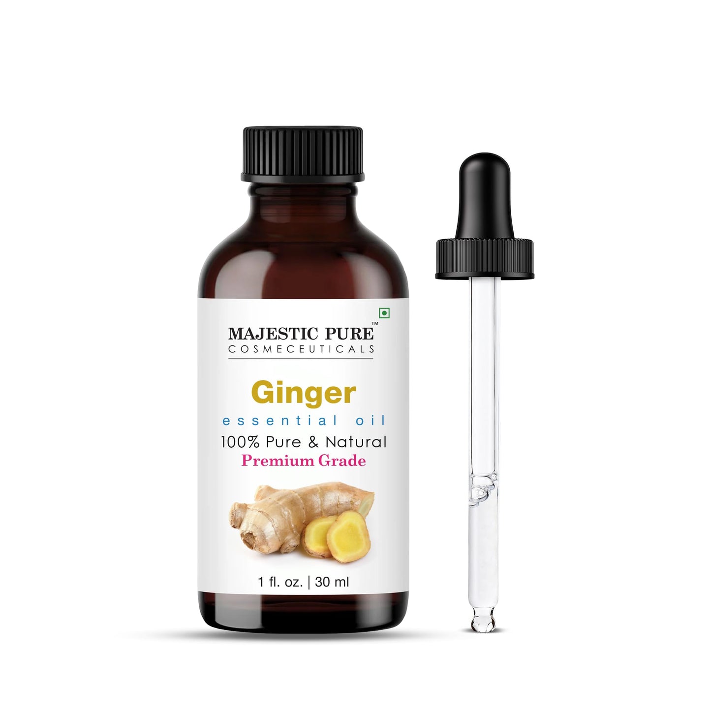 Majestic Pure Essential Oil with Glass Dropper - 100% Pure and Natural - Essential Oils for Diffuser, Aromatherapy, Soap and Candle Making, Tea Tree Essential Oil, Tea Tree Oil, 4 Fl Oz