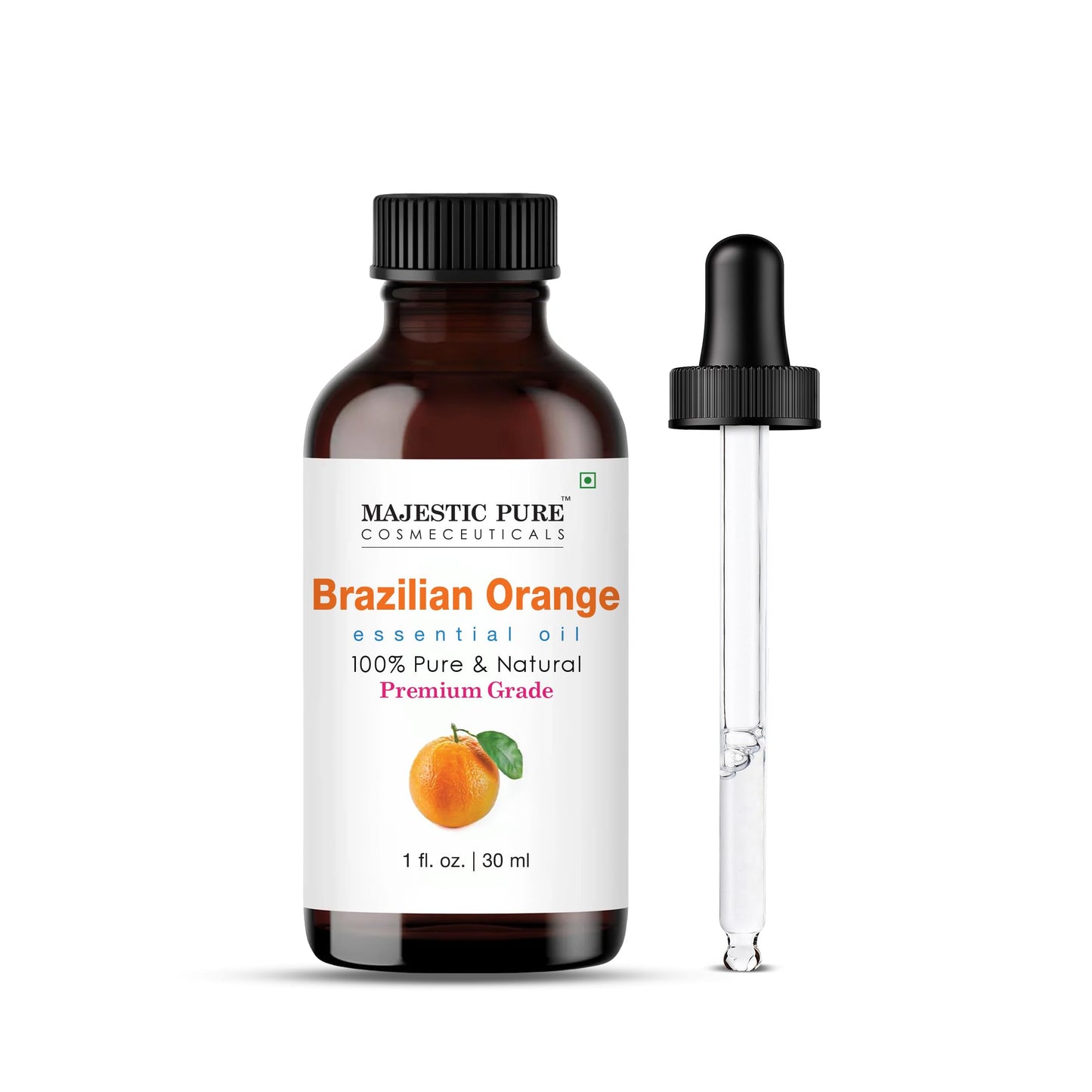 Majestic Pure Essential Oil with Glass Dropper - 100% Pure and Natural - Essential Oils for Diffuser, Aromatherapy, Soap and Candle Making, Tea Tree Essential Oil, Tea Tree Oil, 4 Fl Oz