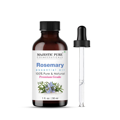 Majestic Pure Essential Oil with Glass Dropper - 100% Pure and Natural - Essential Oils for Diffuser, Aromatherapy, Soap and Candle Making, Tea Tree Essential Oil, Tea Tree Oil, 4 Fl Oz