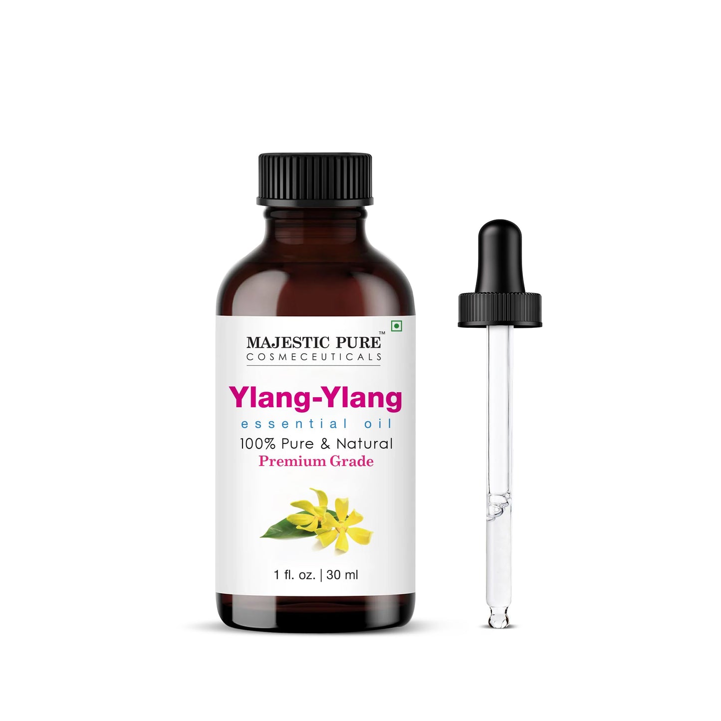 Majestic Pure Essential Oil with Glass Dropper - 100% Pure and Natural - Essential Oils for Diffuser, Aromatherapy, Soap and Candle Making, Tea Tree Essential Oil, Tea Tree Oil, 4 Fl Oz