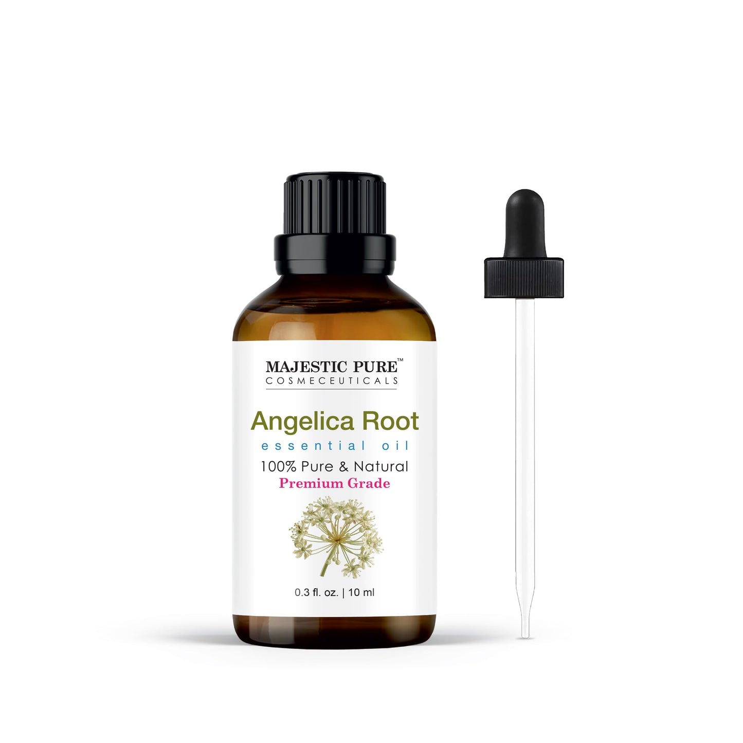 Majestic Pure Essential Oil with Glass Dropper - 100% Pure and Natural - Essential Oils for Diffuser, Aromatherapy, Soap and Candle Making, Tea Tree Essential Oil, Tea Tree Oil, 4 Fl Oz