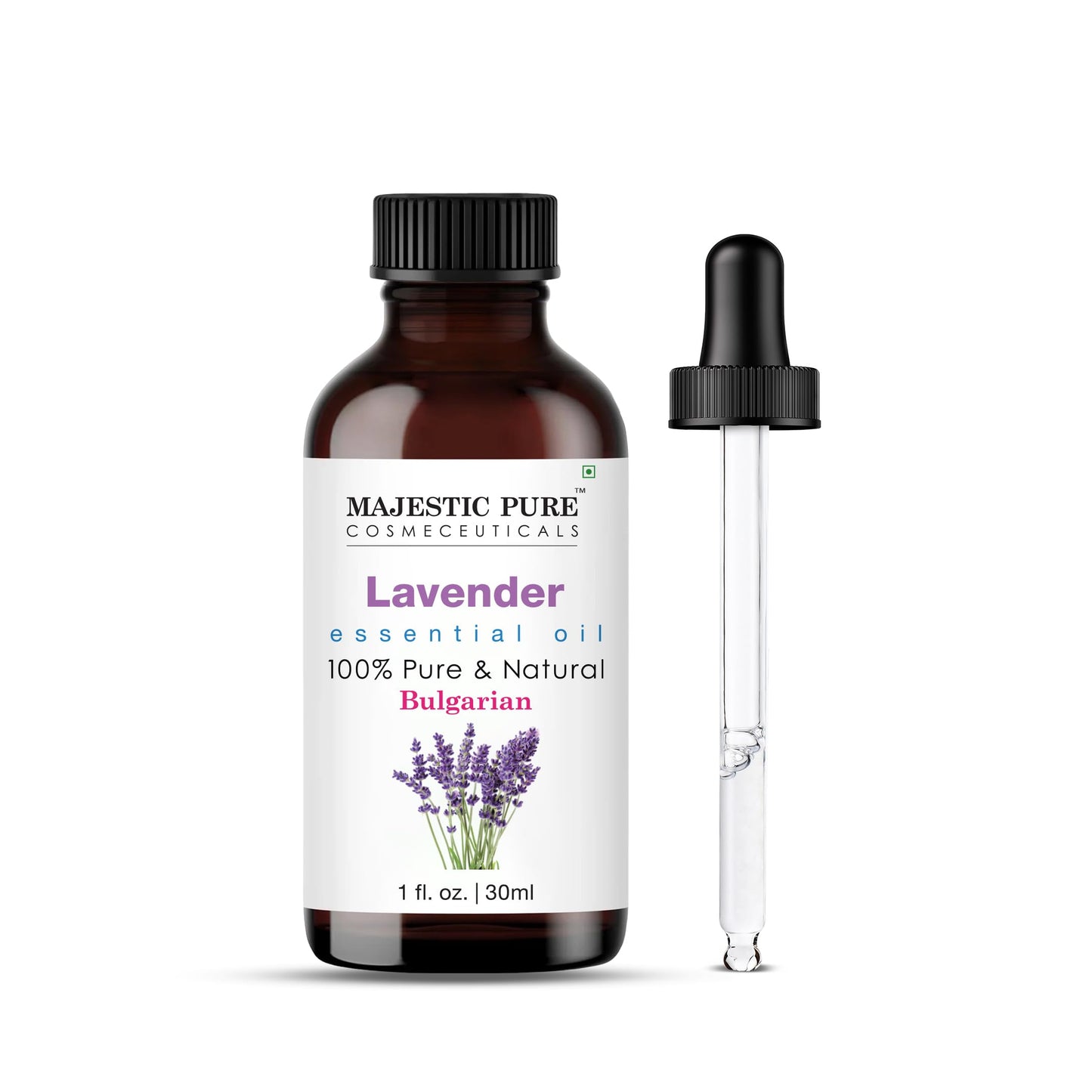 Majestic Pure Essential Oil with Glass Dropper - 100% Pure and Natural - Essential Oils for Diffuser, Aromatherapy, Soap and Candle Making, Tea Tree Essential Oil, Tea Tree Oil, 4 Fl Oz