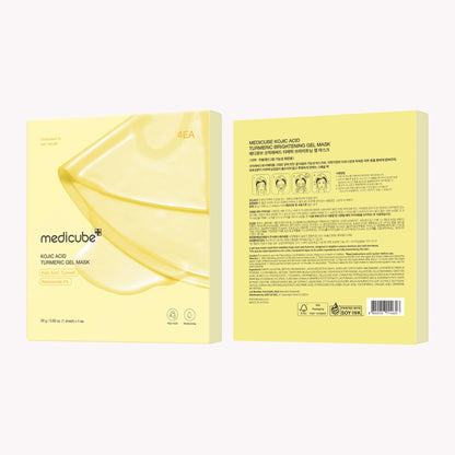 medicube Jelly Gel Mask with Salmon DNA PDRN Pink Collagen | Overnight Face Mask for Glass Glow Skin | Elasticity, Hydrating, Firming and Moisturizing | Korean Skincare, 28g x 4ea
