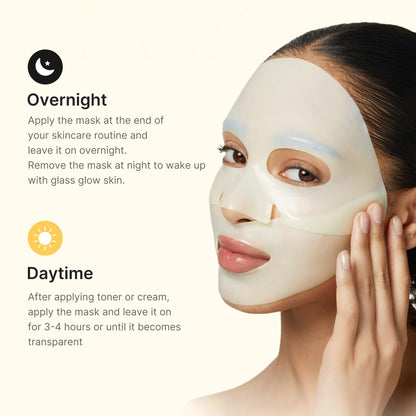 medicube Jelly Gel Mask with Salmon DNA PDRN Pink Collagen | Overnight Face Mask for Glass Glow Skin | Elasticity, Hydrating, Firming and Moisturizing | Korean Skincare, 28g x 4ea