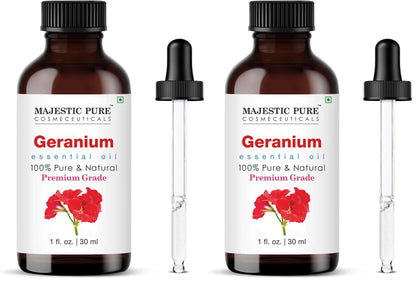 Majestic Pure Essential Oil with Glass Dropper - 100% Pure and Natural - Essential Oils for Diffuser, Aromatherapy, Soap and Candle Making, Tea Tree Essential Oil, Tea Tree Oil, 4 Fl Oz